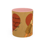 Mother's Day Coffee Mug - Perfect Gift for Mom, Gift Mug with Heart Background and Sweet Poem, Gift for Mom, Tea Cup, Present v2