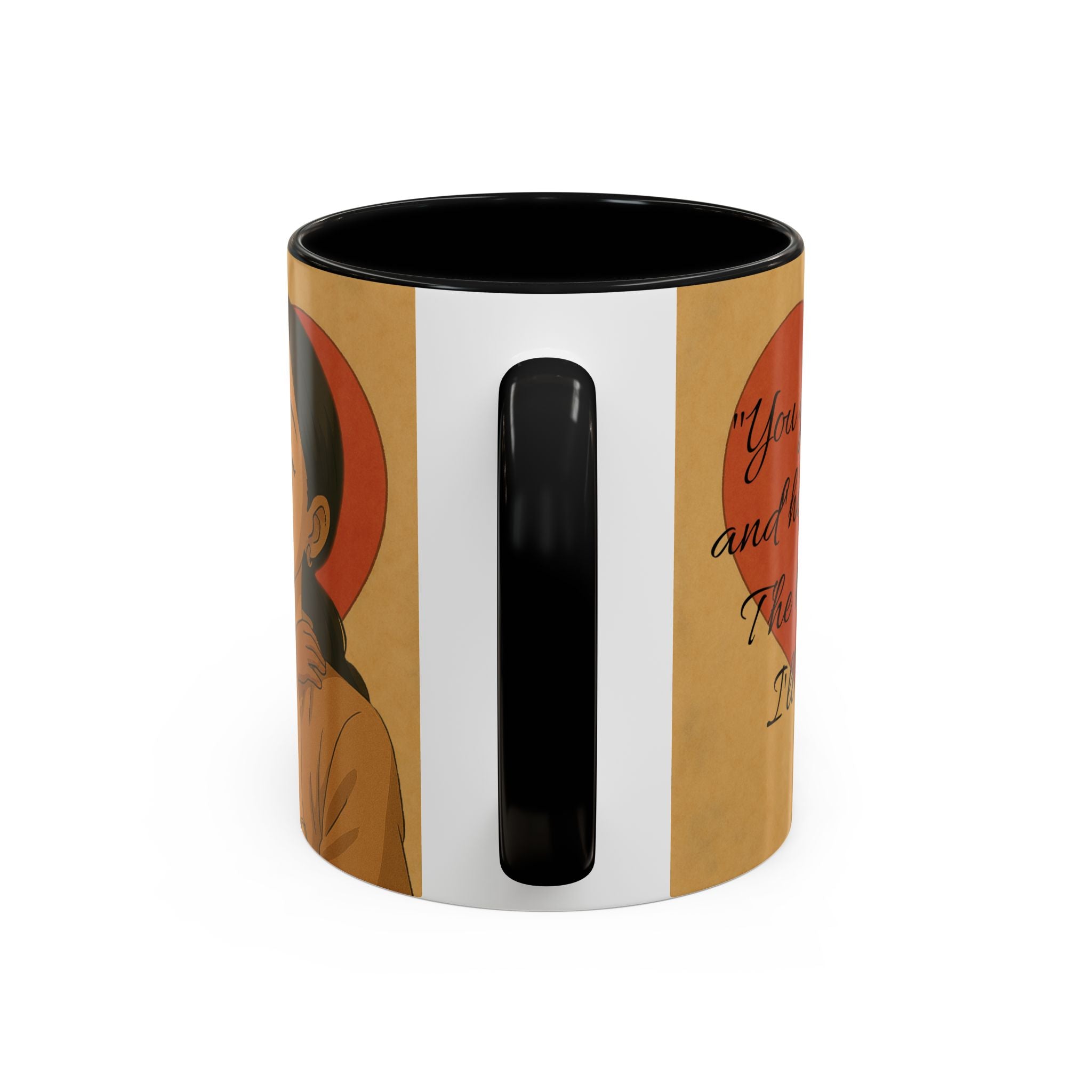 Mother's Day Coffee Mug - Perfect Gift for Mom, Gift Mug with Heart Background and Sweet Poem, Gift for Mom, Tea Cup, Present v1