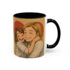 Mother's Day Coffee Mug - Perfect Gift for Mom, Gift Mug with Heart Background and Sweet Poem, Gift for Mom, Tea Cup, Present v3