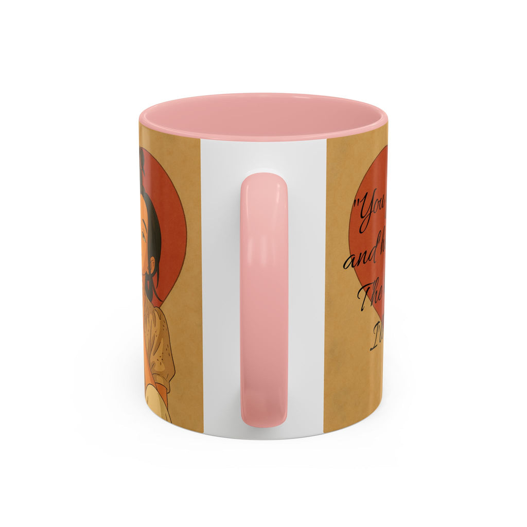 Mother's Day Coffee Mug - Perfect Gift for Mom, Gift Mug with Heart Background and Sweet Poem, Gift for Mom, Tea Cup, Present v2