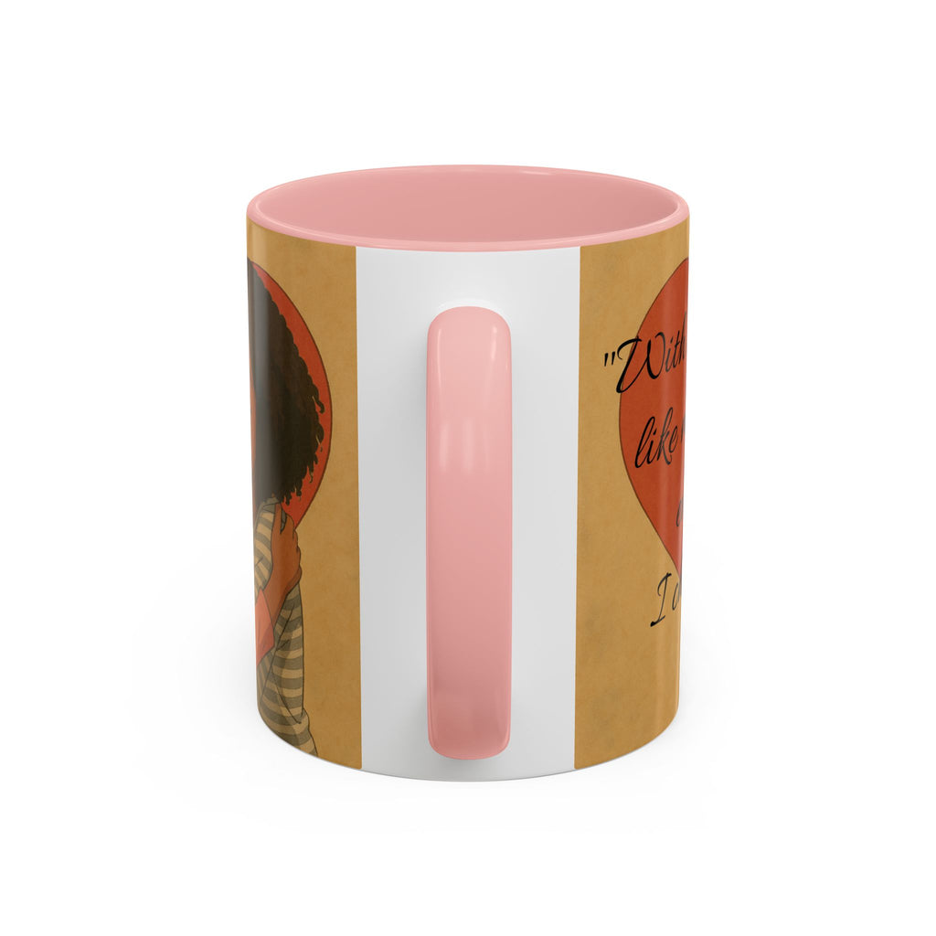 Mother's Day Coffee Mug - Perfect Gift for Mom, Gift Mug with Heart Background and Sweet Poem, Gift for Mom, Tea Cup, Present v4